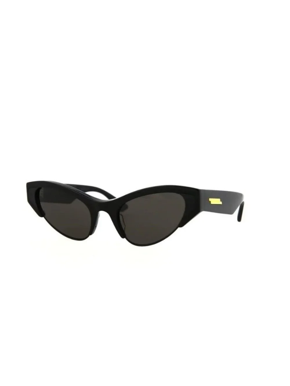 New Bottega Veneta Womens Cat Eye Black Black Grey Fashion Designer Sunglasses